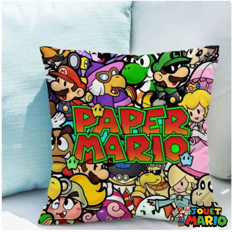 Taie D’oreiller 50x70 Super Paper Mario