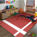 Tapis Mario Rouge