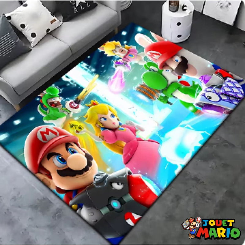 Tapis Mario et Yoshi