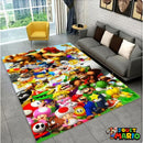 Tapis Salle de Jeux Personnages Mario