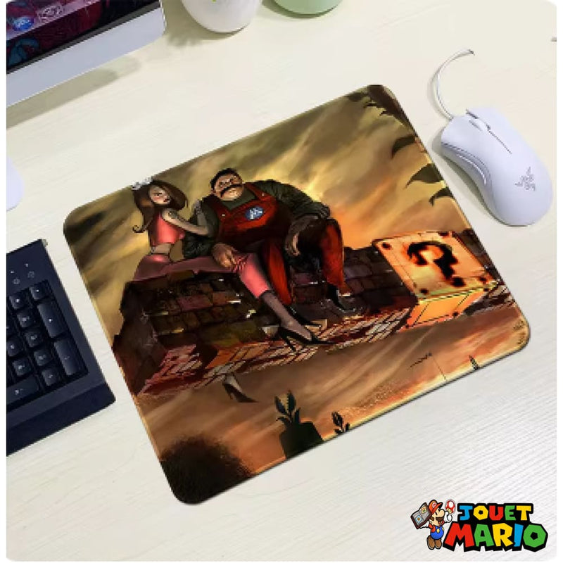 Tapis de Souris pour Adulte Mario Bros