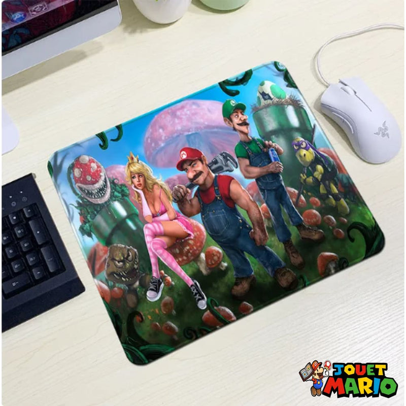 Tapis de Souris pour Adulte Mario Bros