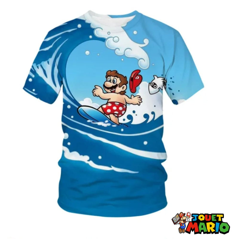Tee Shirt Amusant Mario