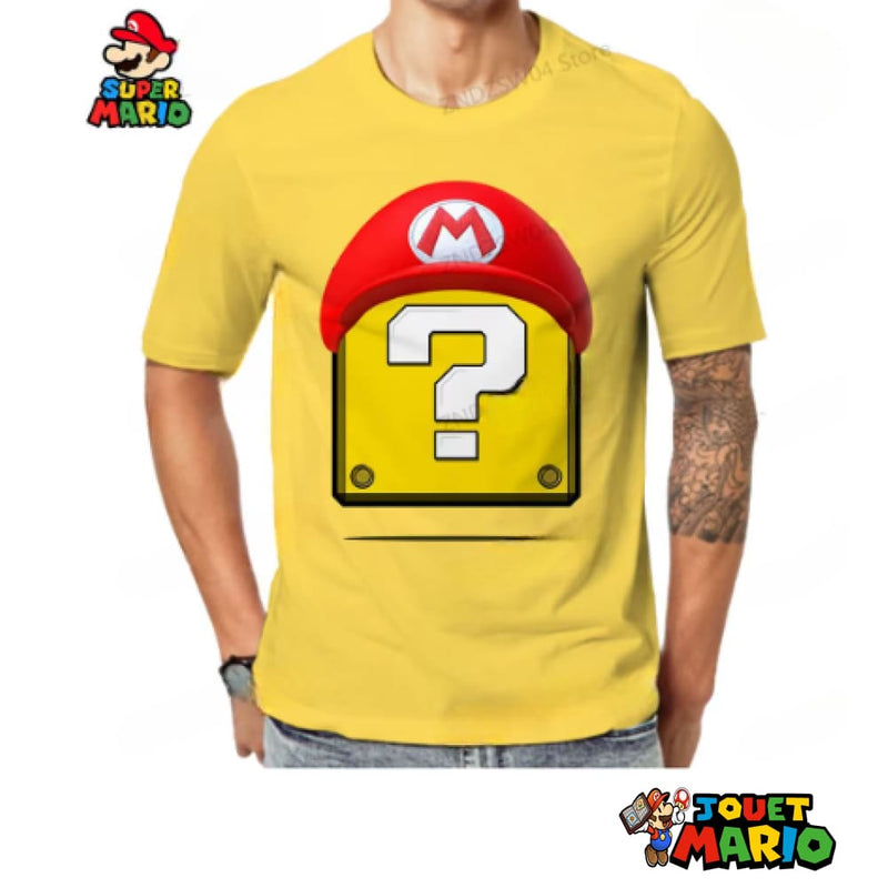 Tee Shirt Polyester Mario