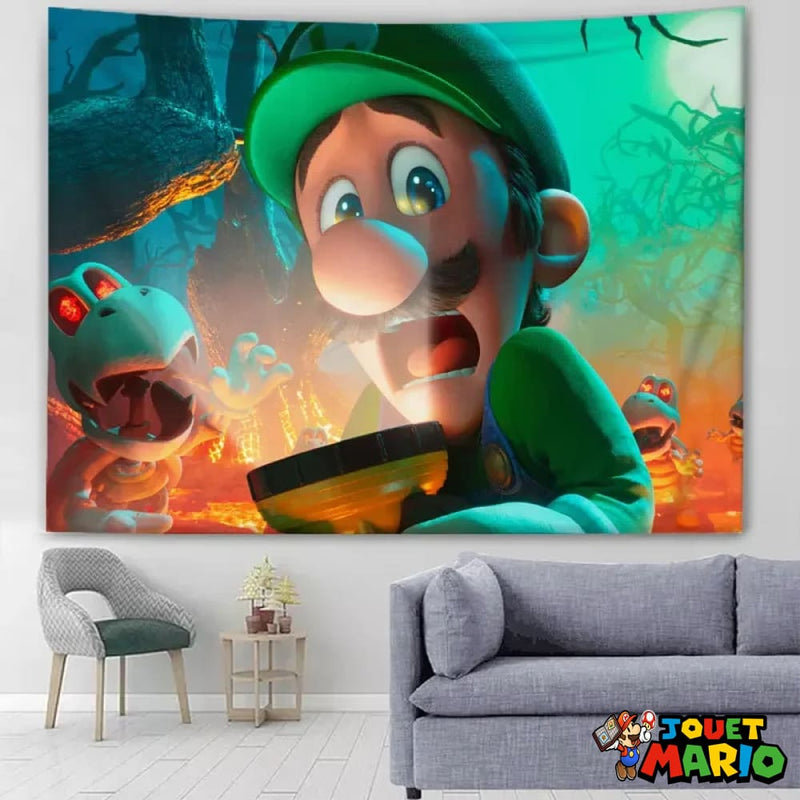 Toile Murale Mario Luigi