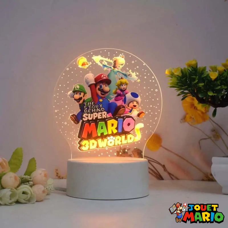 Veilleuse Projection Mario