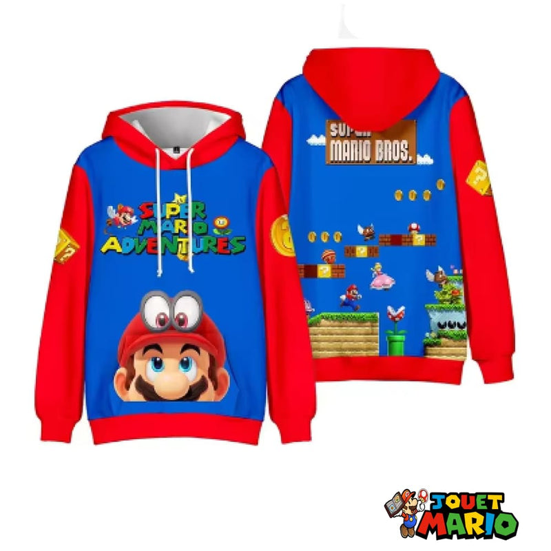 Veste Super Mario Bleue