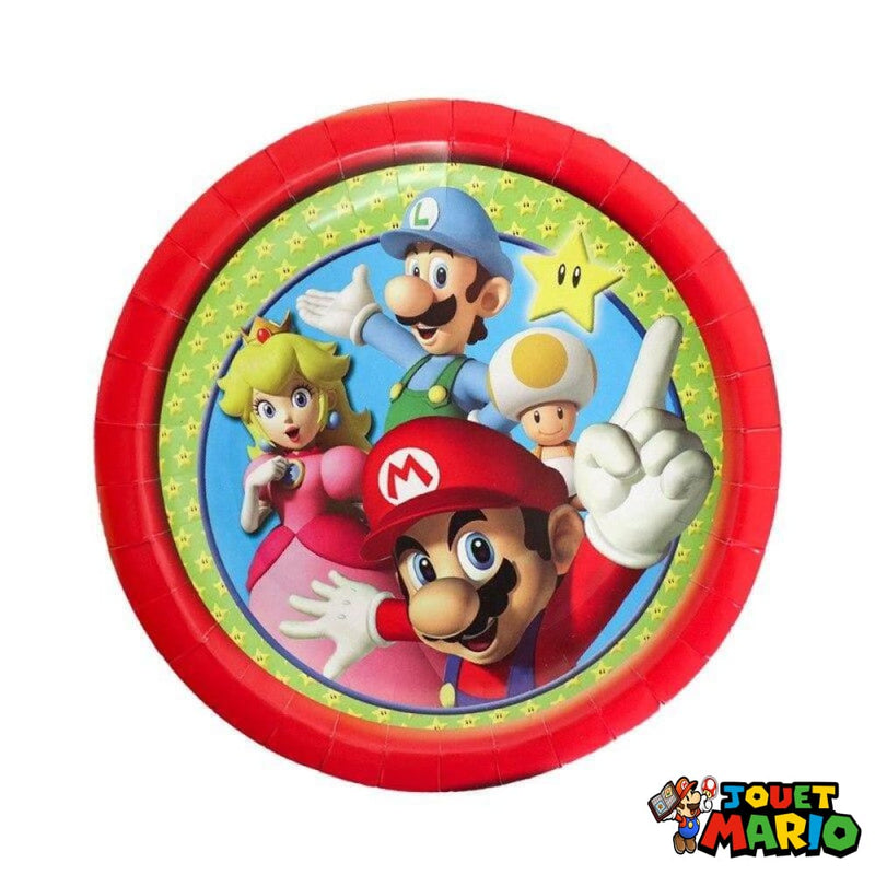 Assiettes Super Mario Bros