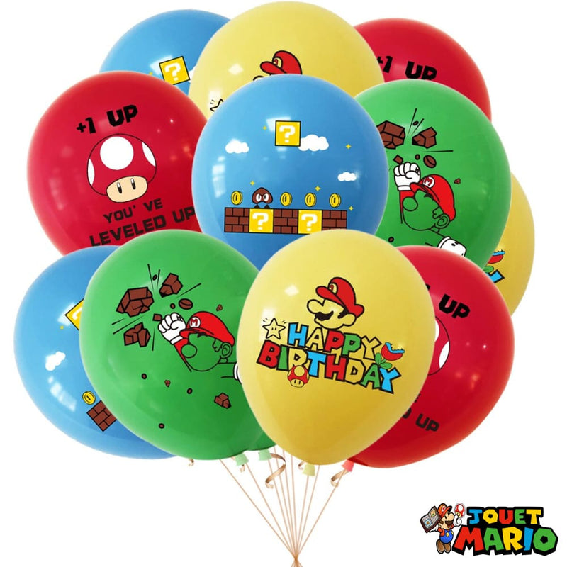 Ensemble Ballon Mario