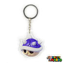 Carapace Bleue Mario Kart Porte Clé
