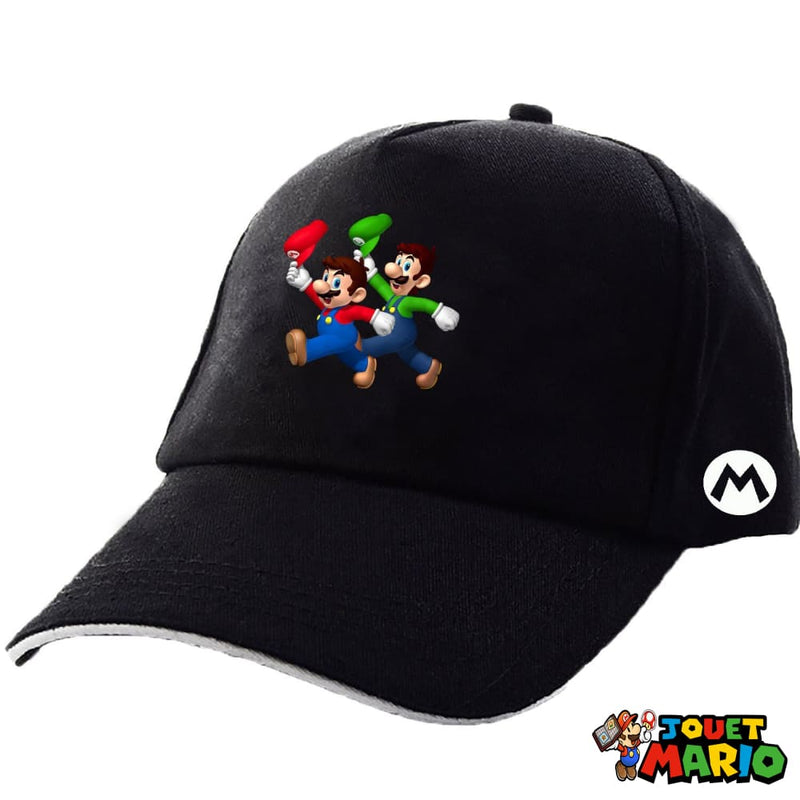 Casquette Noire Super Mario Bros