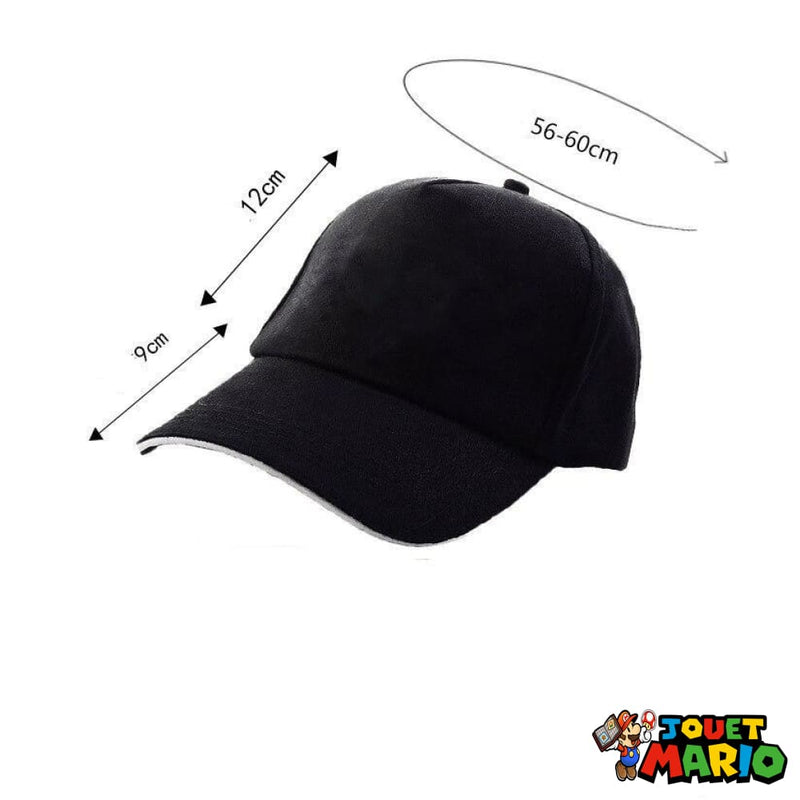 Casquette Noire Super Mario