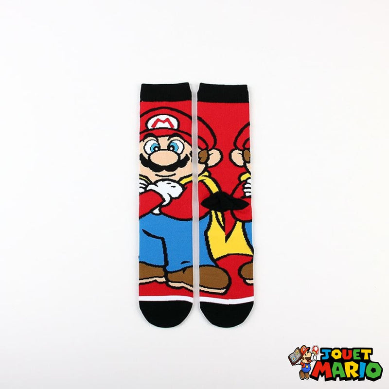 Chaussette Rouge Super Mario