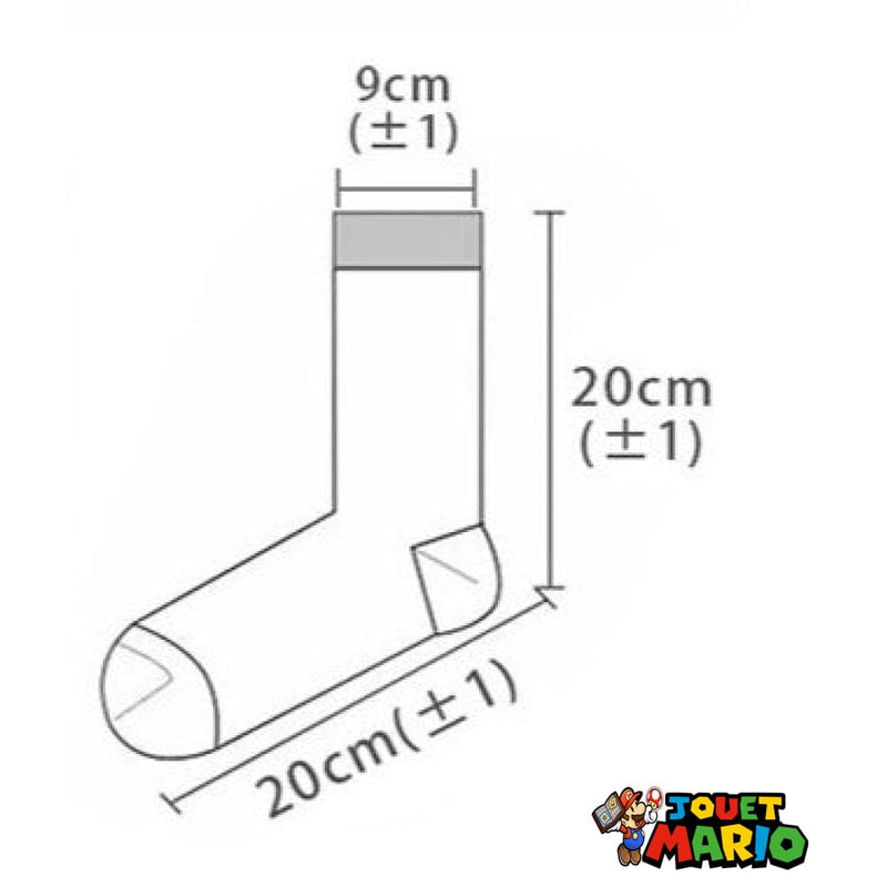 Chaussette en coton univers Mario