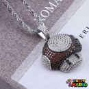 Collier Fantaisie Rouge Mario