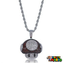 Collier Fantaisie Rouge Mario