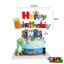Décoration de Gateau D’anniversaire Mario