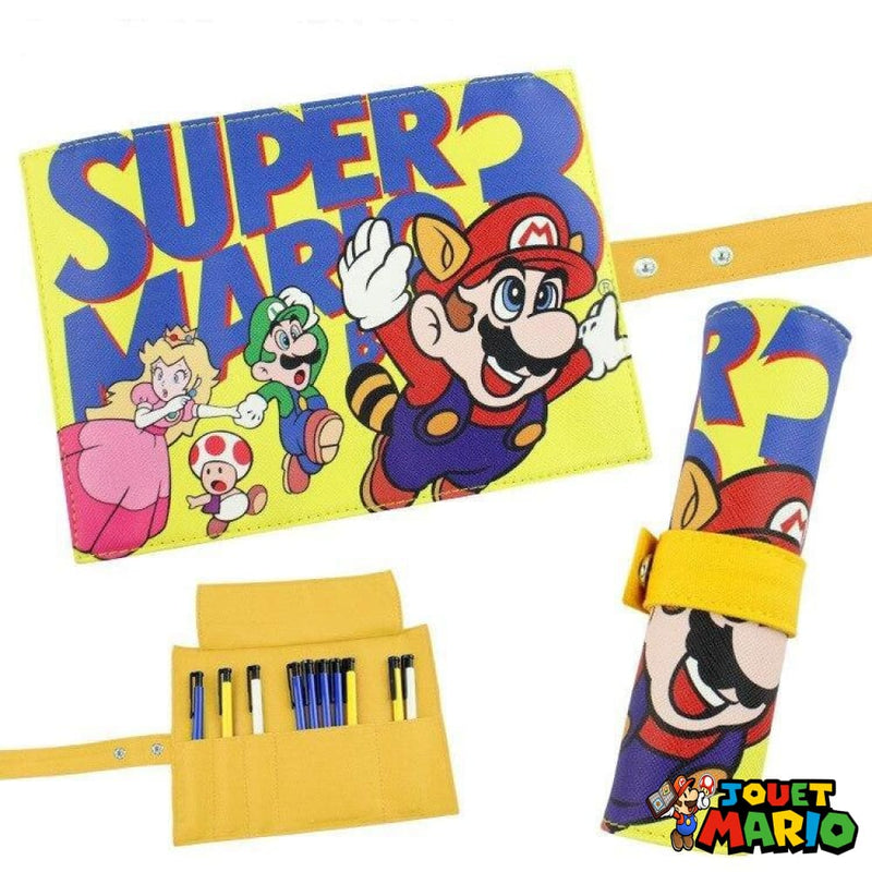 Etui à Crayon Enroulable Super Mario