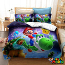 Housse de Couette Mario Yoshi
