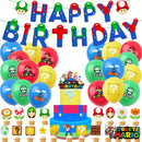 Kit Décoration Anniversaire Mario 42 Pièces