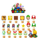 Kit Décoration Anniversaire Mario 42 Pièces