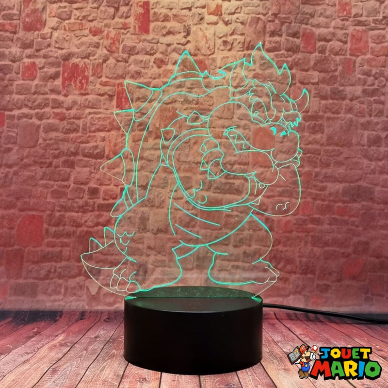 Lampe 3d Mario Bowser