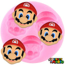 Moule en Silicone Mario