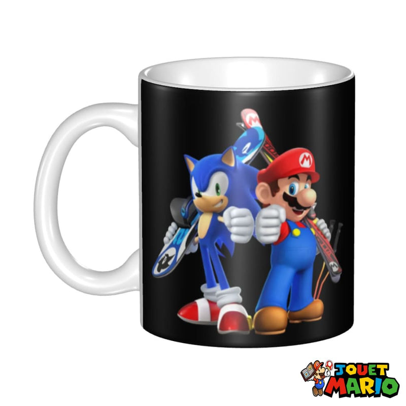 Mug Céramique Original Mario Et Sonic