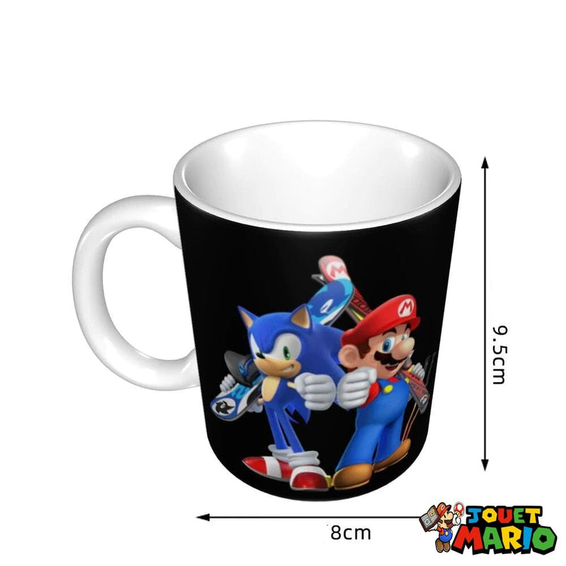 Mug Céramique Original Mario Et Sonic