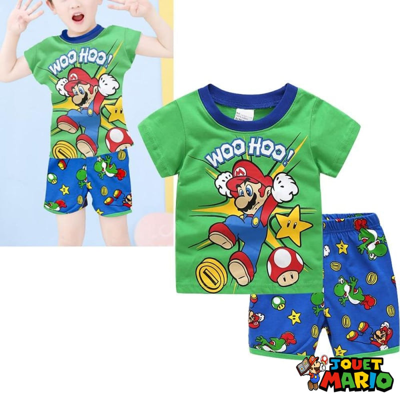 Pyjama Court Super Mario