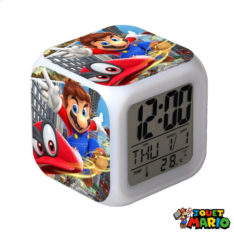 Réveil Cube Super Mario Odyssey