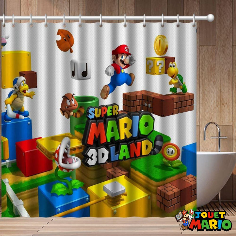 Rideau de Douche Mario 3d Land