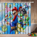 Rideau De Douche Mario Island Tour