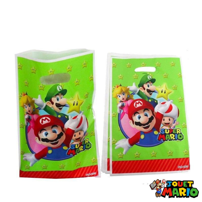 Sachet pour Bonbon Anniversaire Super Mario Bros