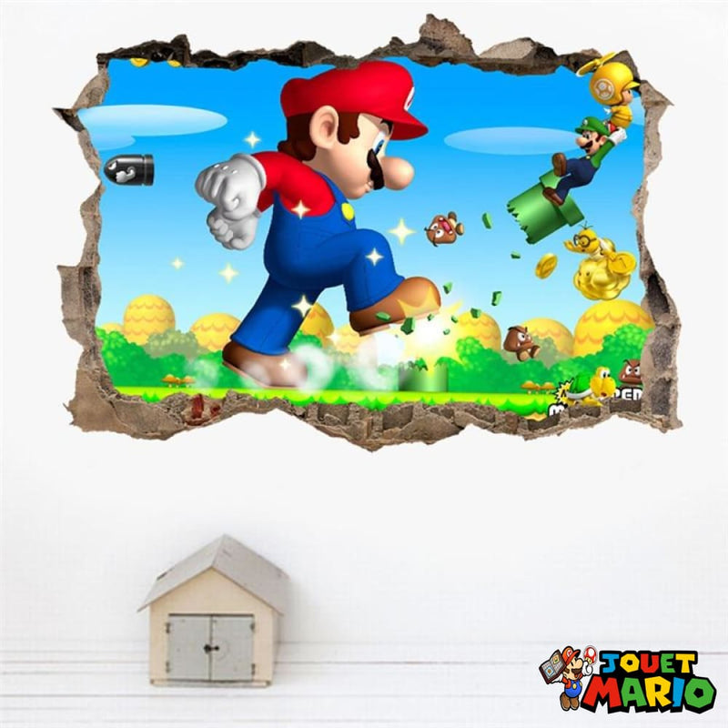 Stickers Mario Chambre