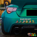 Stickers Voiture Humour Mario Kart