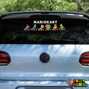 Stickers Voiture Humour Mario Kart