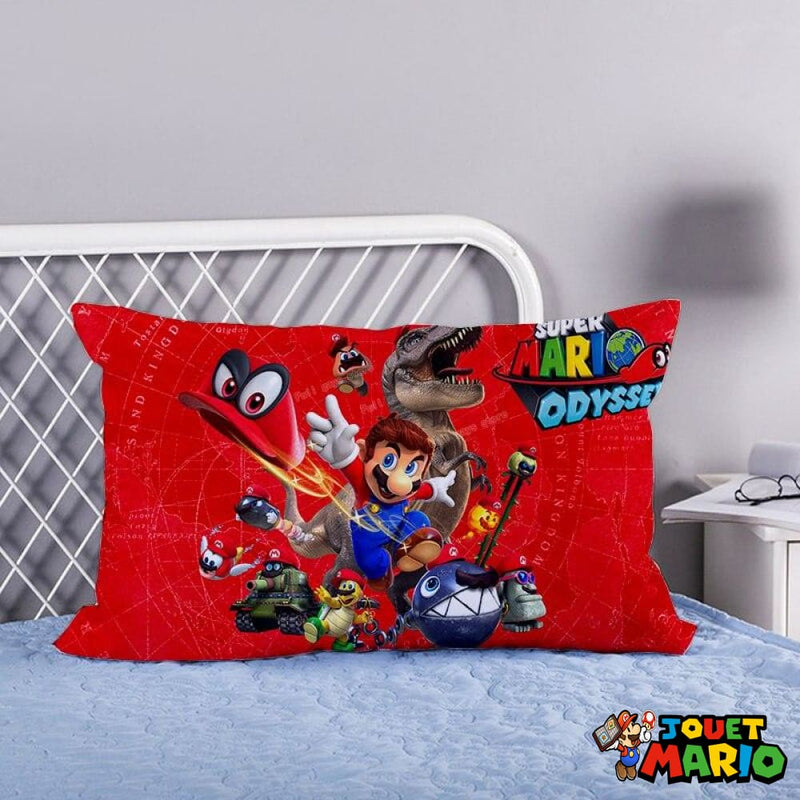 Taie D’oreiller 50x70 Super Mario Odyssey